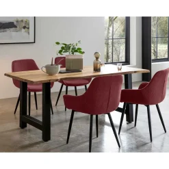 Wohnen Küchen-Essgruppen|Esszimmer Komplett*Esstisch Kombination modern - Tessa (fünfteilig)