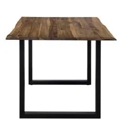 Wohnen Esstisch mit Drehstühlen Set - Valbera (fünfteilig)