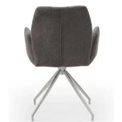 Wohnen Esstisch mit Drehstühlen Set - Valbera (fünfteilig)