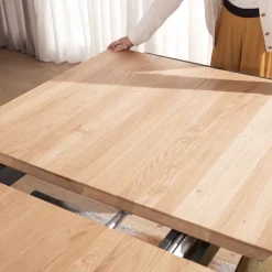 Wohnen Esstisch mit Schweizer Kante & Spider Gestell - Karoline