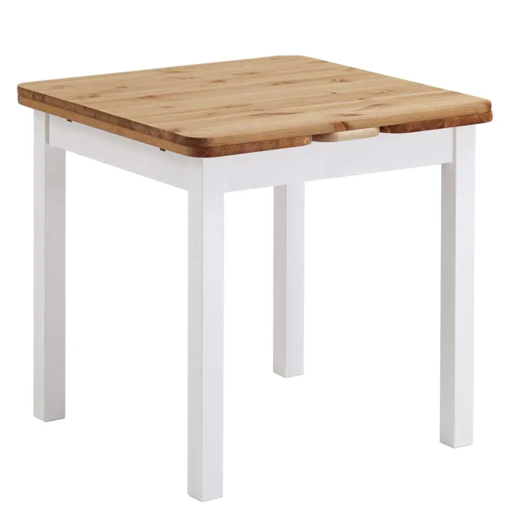 Wohnen Küchen-Essgruppen|Esszimmer Komplett*Esstisch mit Stühlen Vipe in Weiß (fünfteilig)