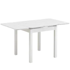 Wohnen Esstisch mit Stühlen Vironegras in Weiß (fünfteilig)