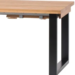 Wohnen Esstisch mit Verlängerung aus Massivholz - Manca