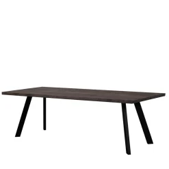 Wohnen Designermöbel*Esstisch Namac in Rauchfarben Schwarz