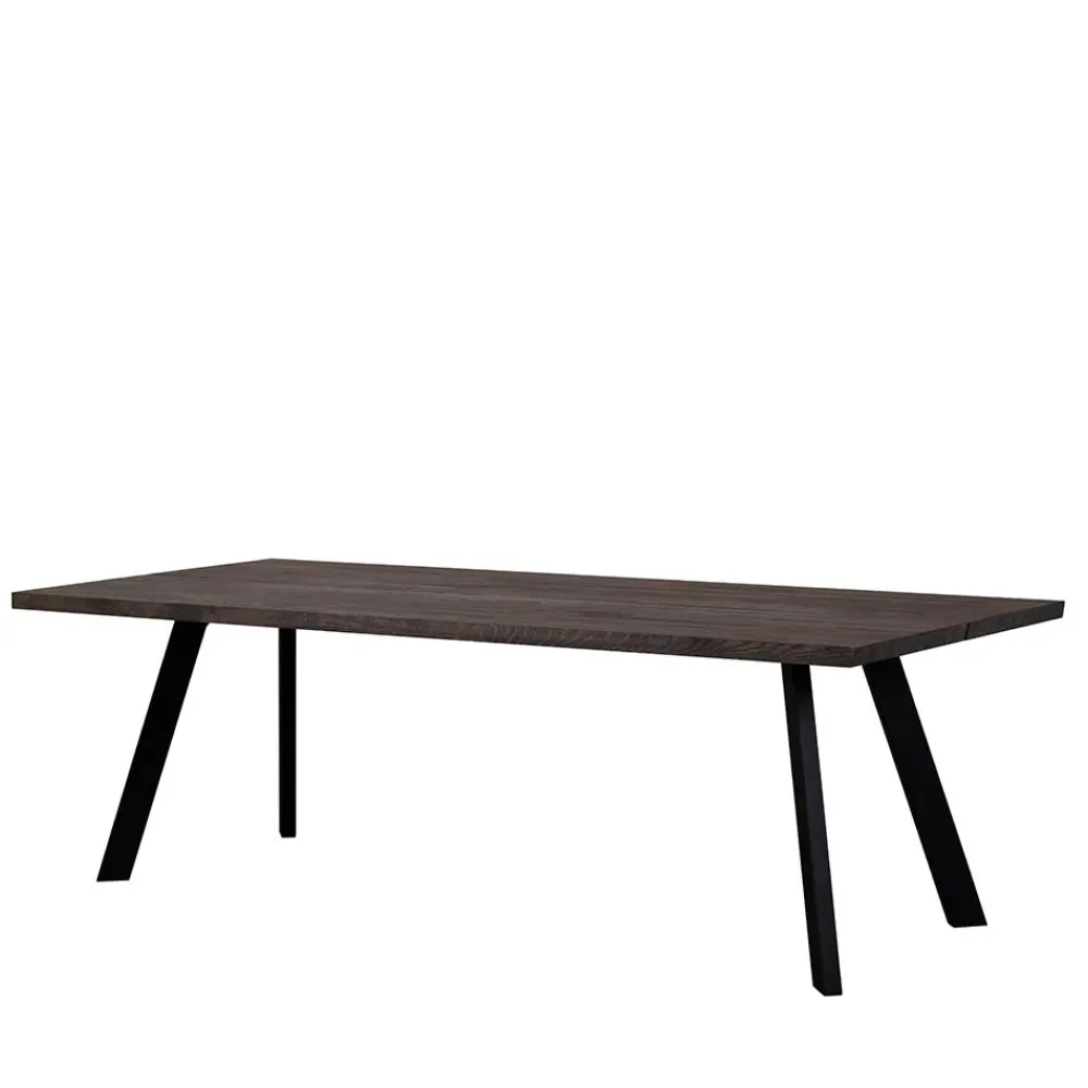 Wohnen Designermöbel*Esstisch Namac in Rauchfarben Schwarz