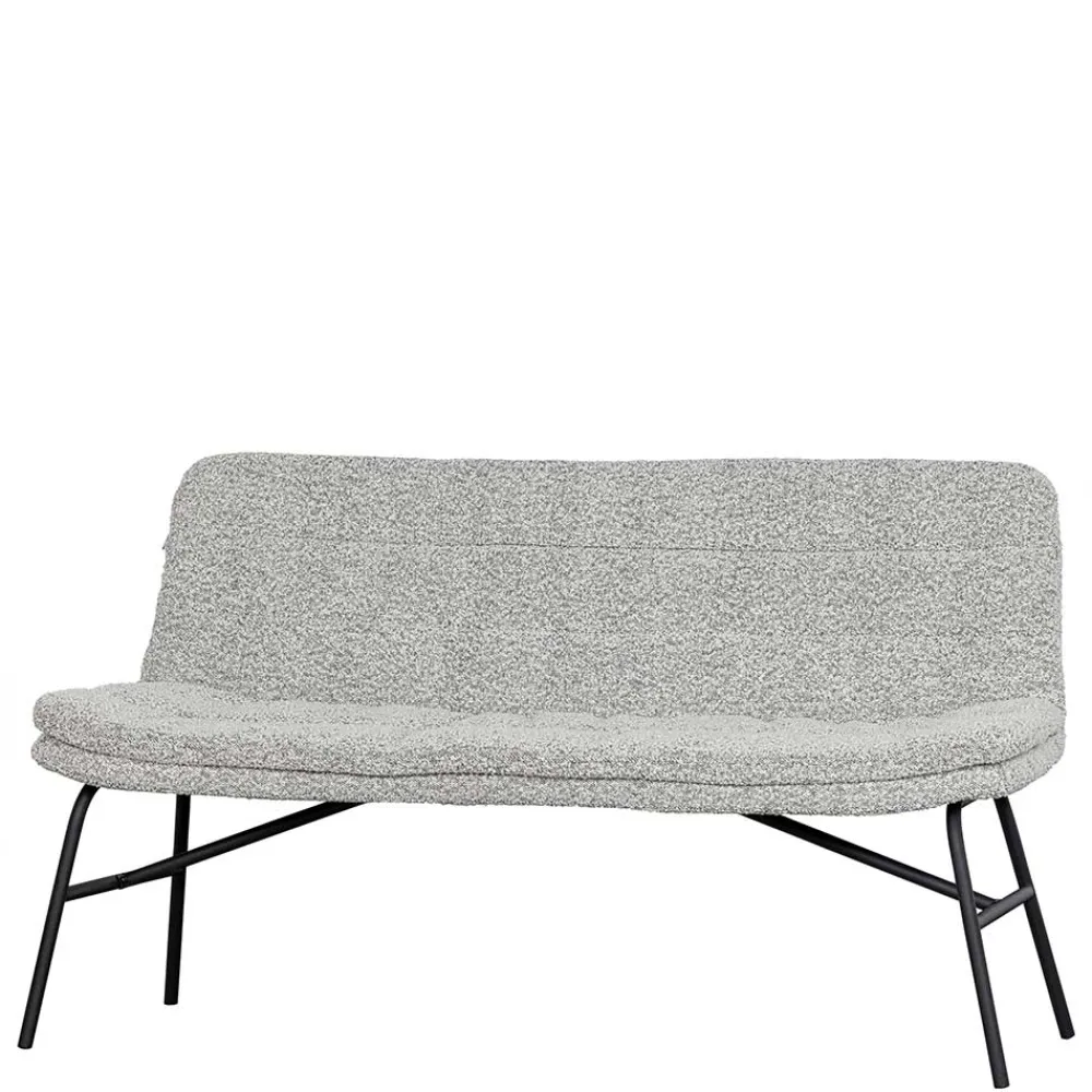 Wohnen Esstisch Polsterbank in Offwhite Hellgrau - Utperio