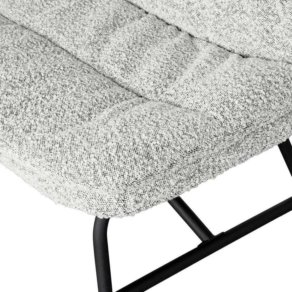 Wohnen Esstisch Polsterbank in Offwhite Hellgrau - Utperio