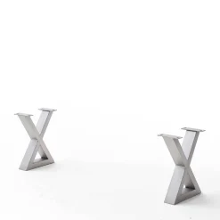 Wohnen Küchenbänke|Esszimmerbänke*Esstisch Sitzbank in Akazie Grau mit Baumkante - Lorencia