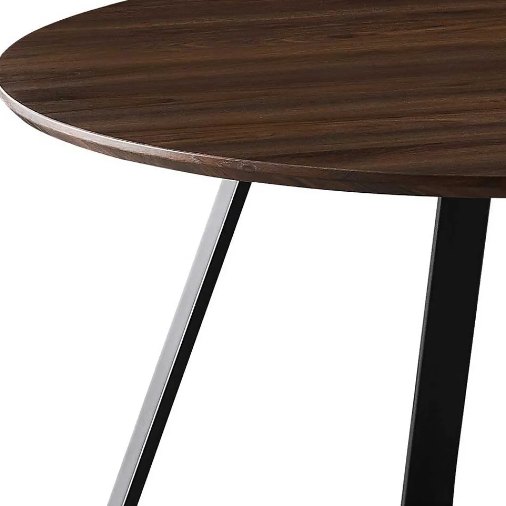 Wohnen Küchen-Essgruppen|Esszimmer Komplett*Esstisch Sitzgruppe mit Tisch Rund - Grace (fünfteilig)