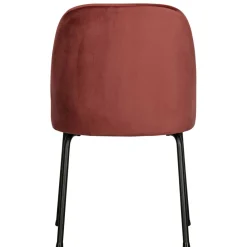 Wohnen Esstisch Stühle in Kastanienfarben Samt - Spicla (2er Set)