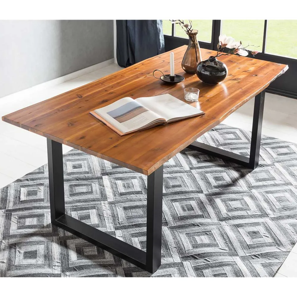 Wohnen Küchen-Essgruppen|Esszimmer Komplett*Esstisch und Armlehnenstühle Set - Joina (fünfteilig)