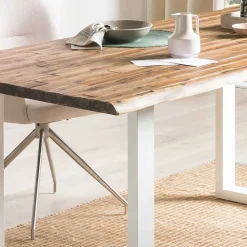 Wohnen Küchen-Essgruppen|Esszimmer Komplett*Esstisch und Drehsessel Set - Lahabana (fünfteilig)