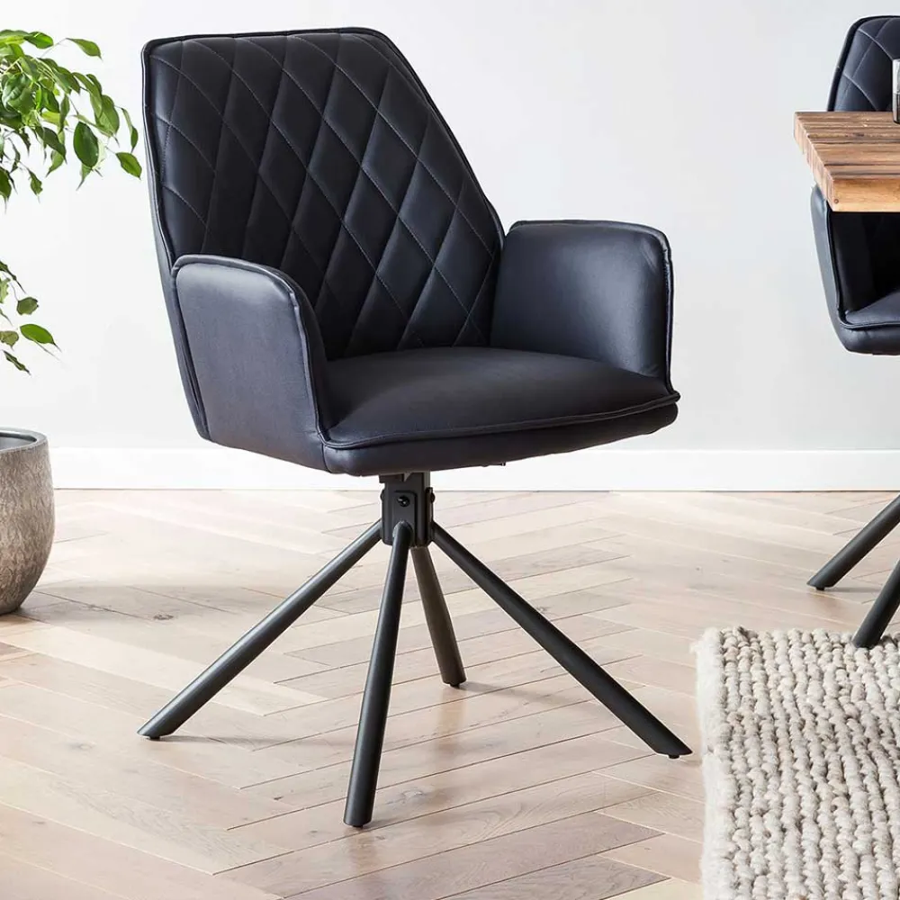 Wohnen Küchen-Essgruppen|Esszimmer Komplett*Esstisch und Drehsessel Set - Lahabana (fünfteilig)