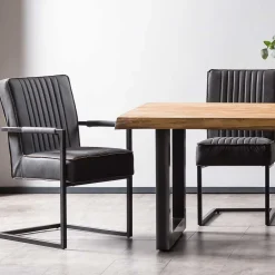 Wohnen Esstischgruppe für acht Personen - Trane (neunteilig)