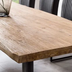 Wohnen Esstischgruppe für acht Personen - Trane (neunteilig)