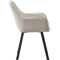 Wohnen Küchen-Essgruppen|Esszimmer Komplett*Esstischgruppe mit Armlehnenstühlen - Ulanava (fünfteilig)