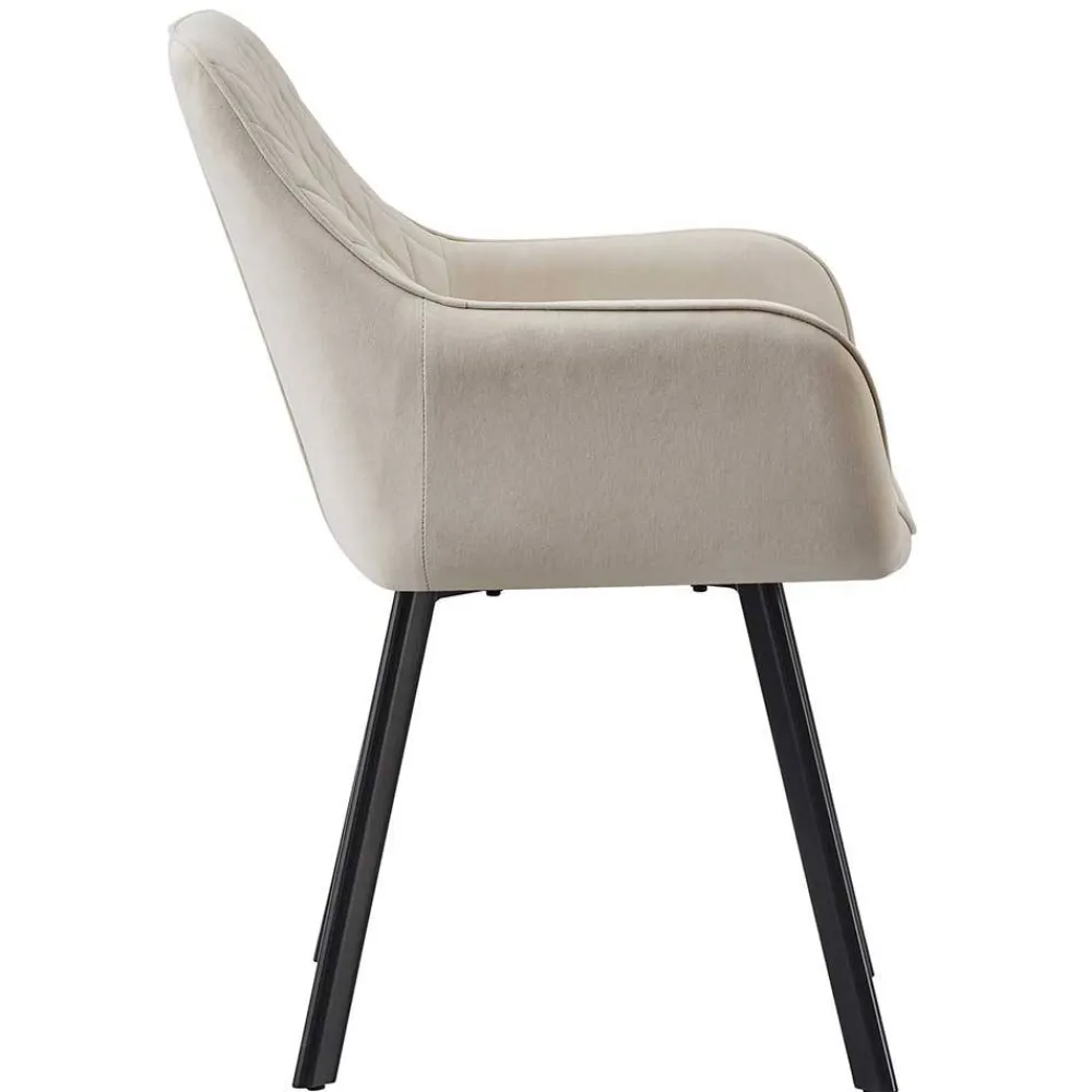 Wohnen Küchen-Essgruppen|Esszimmer Komplett*Esstischgruppe mit Armlehnenstühlen - Ulanava (fünfteilig)