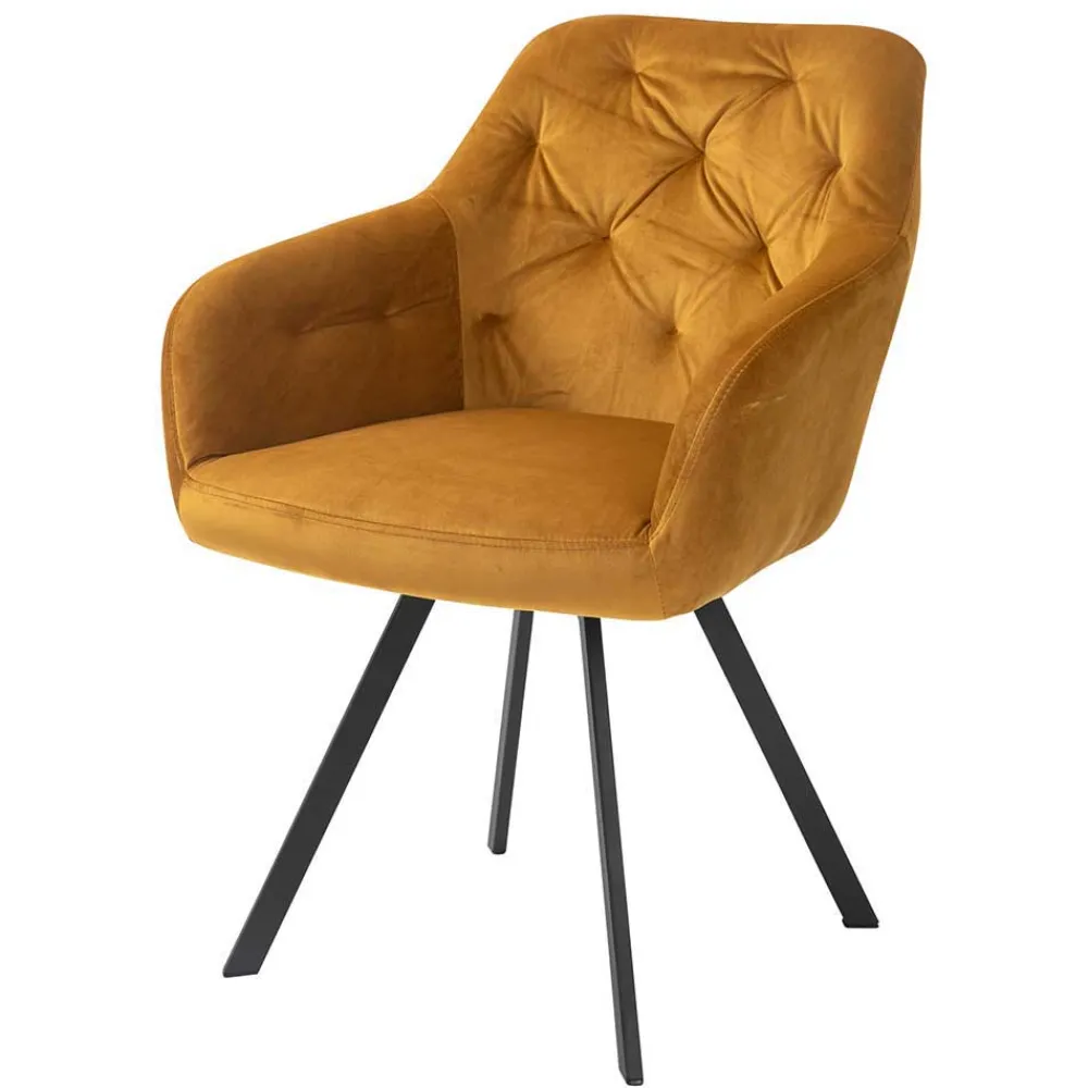 Wohnen Esstischgruppe mit vier Plätzen - Vandama (fünfteilig)