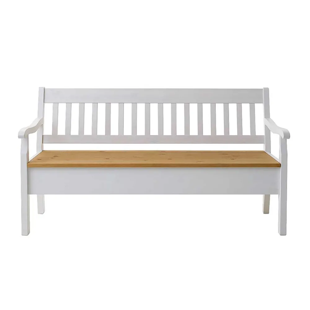 Wohnen Esstischgruppe Molzau in Weiß (vierteilig)