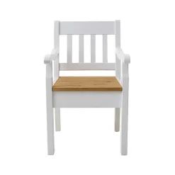 Wohnen Esstischgruppe Molzau in Weiß (vierteilig)