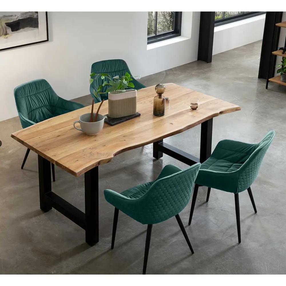 Wohnen Küchen-Essgruppen|Esszimmer Komplett*Esstischgruppe Set - Paleara (fünfteilig)