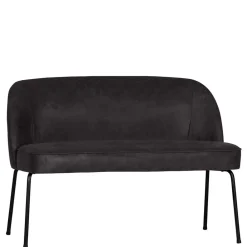 Wohnen Küchenbänke|Esszimmerbänke*Esstischsofa aus Recyclingleder und Metall - Marietta