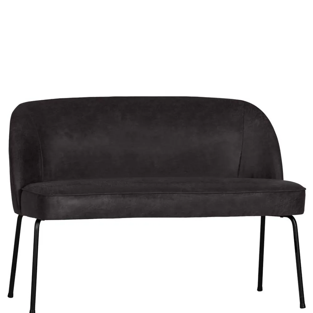 Wohnen Küchenbänke|Esszimmerbänke*Esstischsofa aus Recyclingleder und Metall - Marietta