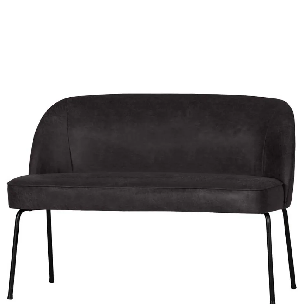 Wohnen Küchenbänke|Esszimmerbänke*Esstischsofa aus Recyclingleder und Metall - Marietta