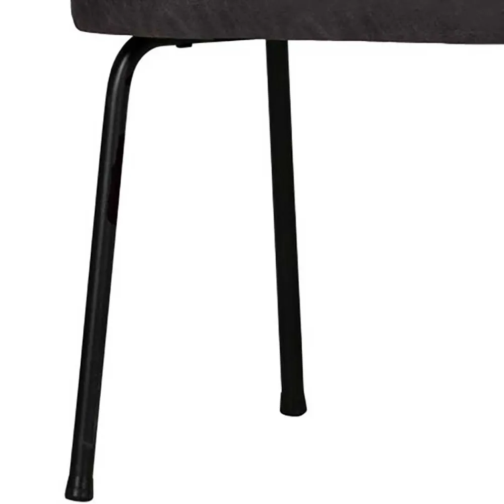 Wohnen Küchenbänke|Esszimmerbänke*Esstischsofa aus Recyclingleder und Metall - Marietta