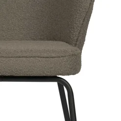 Wohnen Retro Möbel*Esstischstühle in Hellbraun Buklee - Ilunas (2er Set)