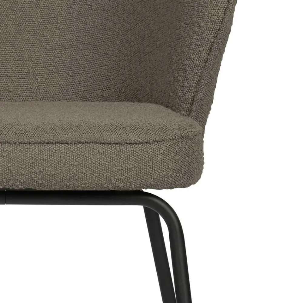 Wohnen Retro Möbel*Esstischstühle in Hellbraun Buklee - Ilunas (2er Set)