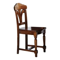 Wohnen Vintage Möbel*Esstischstuhl Croscona in Braun