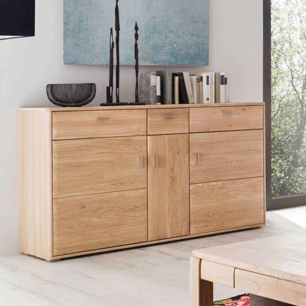 Wohnen Küchenschränke|Sideboards & Kommoden*Esszimmer Anrichte Vernella aus Eiche