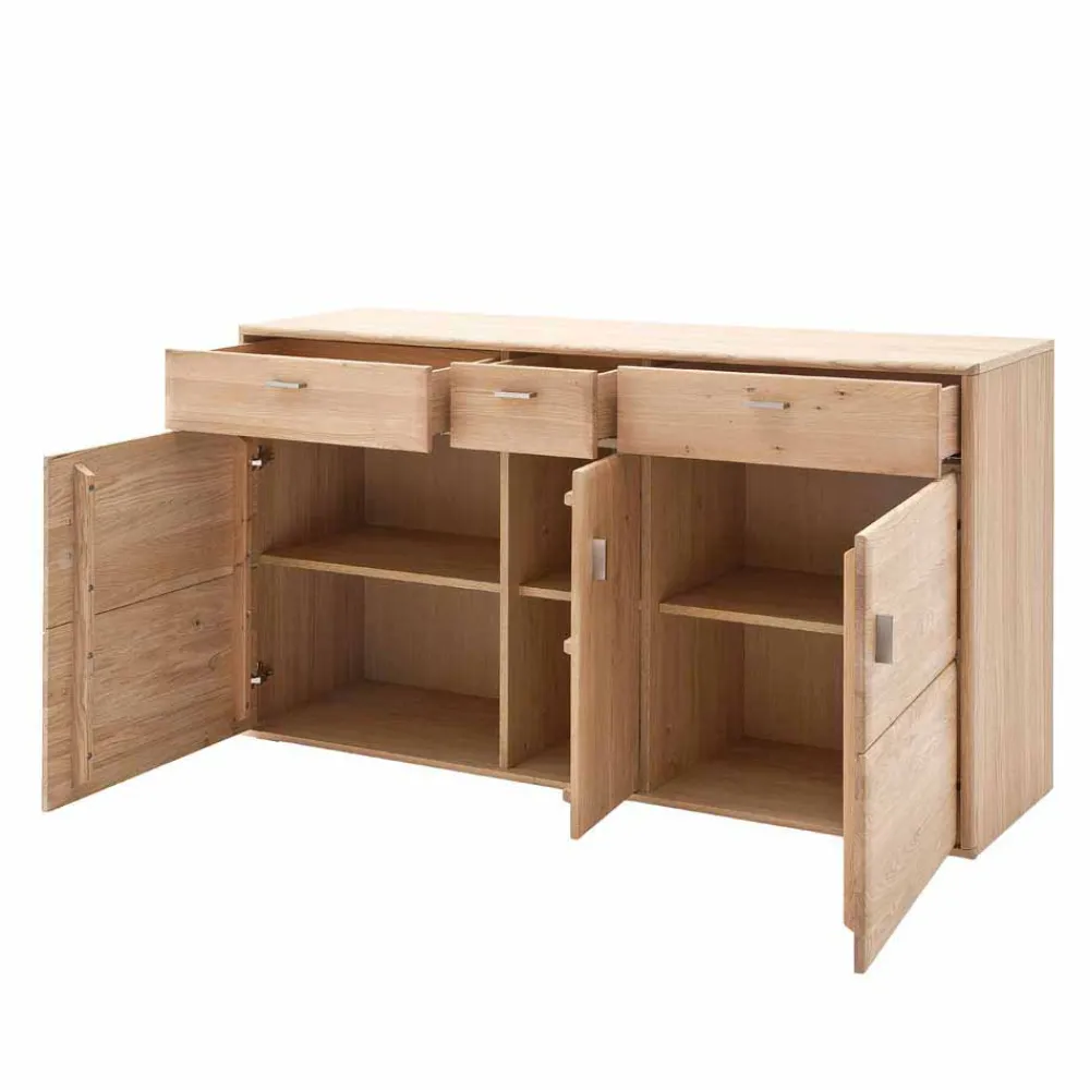 Wohnen Küchenschränke|Sideboards & Kommoden*Esszimmer Anrichte Vernella aus Eiche