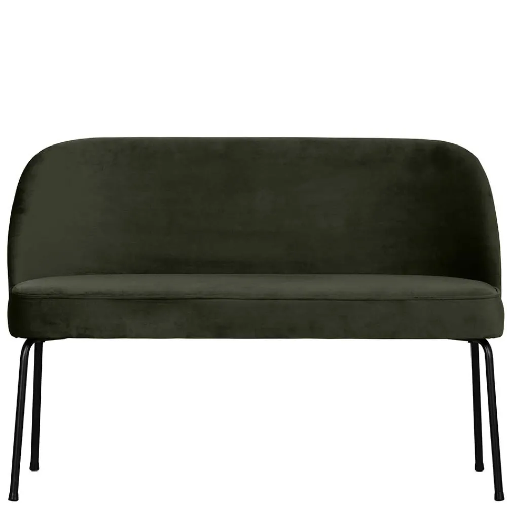 Wohnen Esszimmer Bank aus Samt Dunkelgrün - Arletta