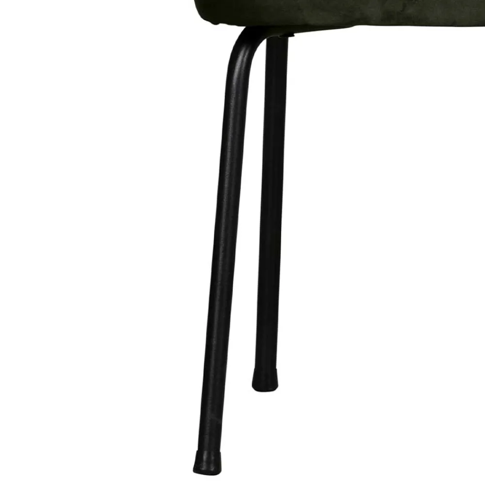 Wohnen Esszimmer Bank aus Samt Dunkelgrün - Arletta