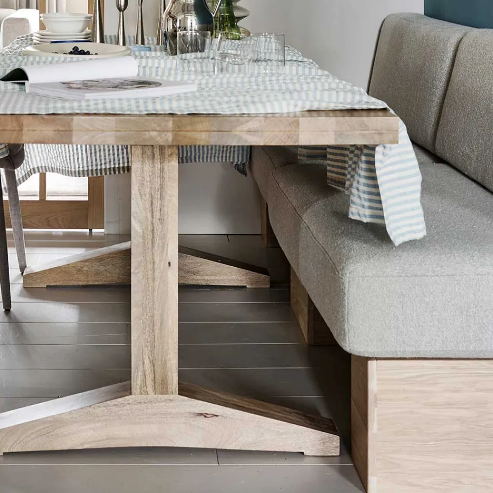 Wohnen Esszimmer Bank mit Rückenpolster - Depera