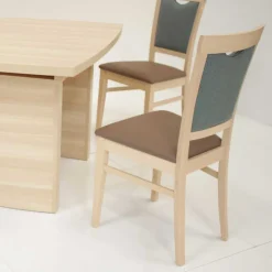 Wohnen Sitzgruppe|Küchen-Essgruppen*Esszimmer Bankgruppe Vanillin in Esche Dekor (vierteilig)