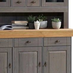 Wohnen Esszimmer Buffet Cempino in Grau Laugenfarben