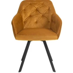 Wohnen Küchenstühle|Esszimmerstühle*Esszimmer Drehstuhl mit Armlehnen - Delamaro