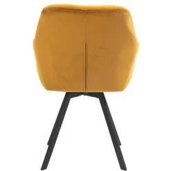 Wohnen Küchenstühle|Esszimmerstühle*Esszimmer Drehstuhl mit Armlehnen - Delamaro