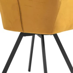 Wohnen Küchenstühle|Esszimmerstühle*Esszimmer Drehstuhl mit Armlehnen - Delamaro