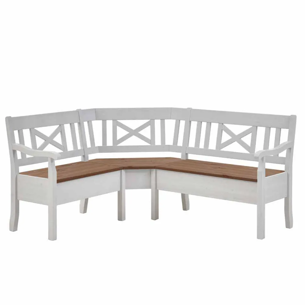 Wohnen Küchenbänke|Esszimmerbänke*Esszimmer Eckbank Barlad mit Stauraum