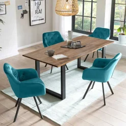 Wohnen Sitzgruppe|Küchen-Essgruppen*Esszimmer Essgruppe modern - Ebrus (fünfteilig)