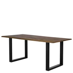 Wohnen Esszimmer Esstisch aus Akazie in Walnuss Braun - Ballardo