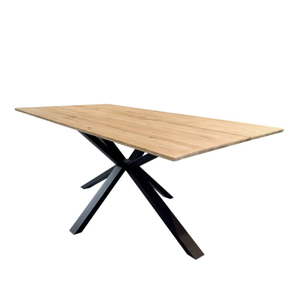 Wohnen Esszimmer Esstisch aus Wildeiche massiv - Jenn