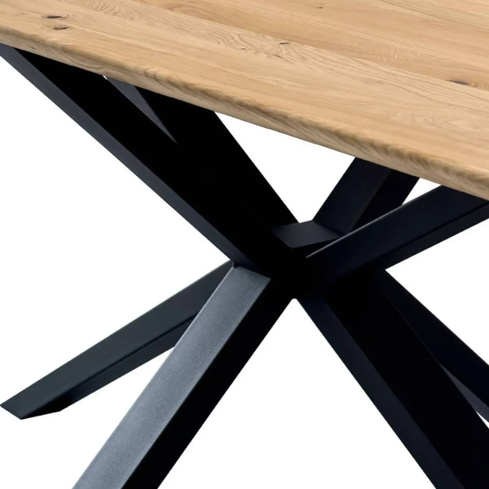 Wohnen Esszimmer Esstisch aus Wildeiche massiv - Jenn