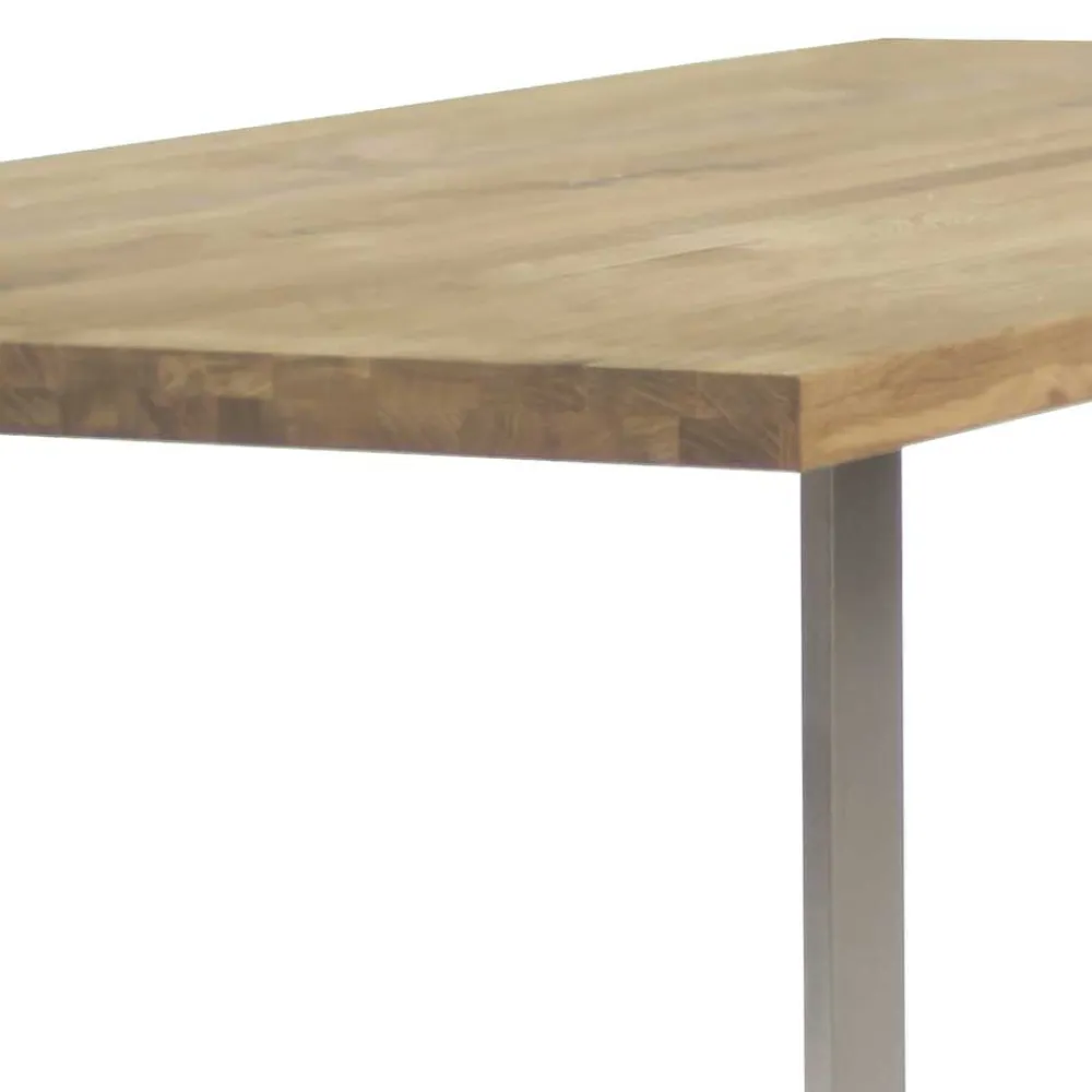 Wohnen Esszimmer Esstisch in Eiche Bianco Holz - Merida