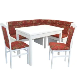 Wohnen Küchen-Essgruppen|Esszimmer Komplett*Esszimmer Gruppe mit Eckbank - Tuna (vierteilig)