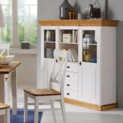 Wohnen Esszimmerschränke|Highboards*Esszimmer Highboard Sibiuta im Landhausstil